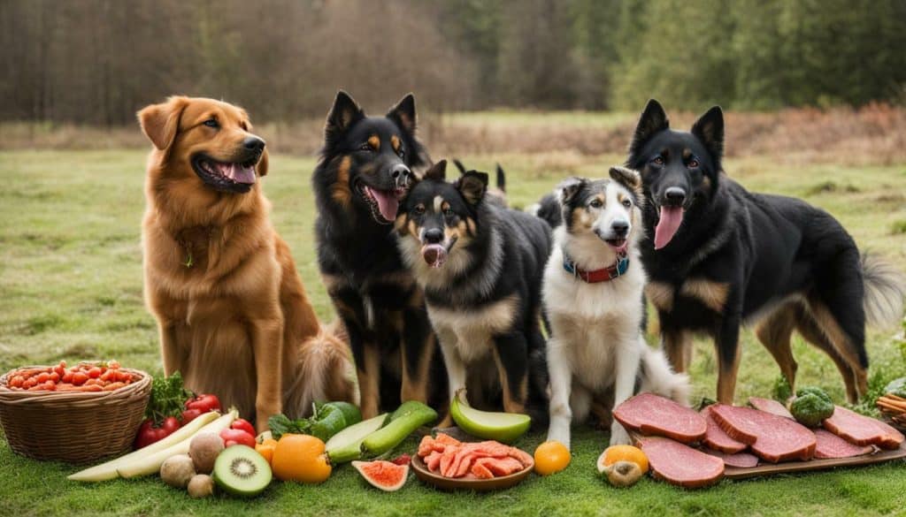 chiens carnivores ou omnivores