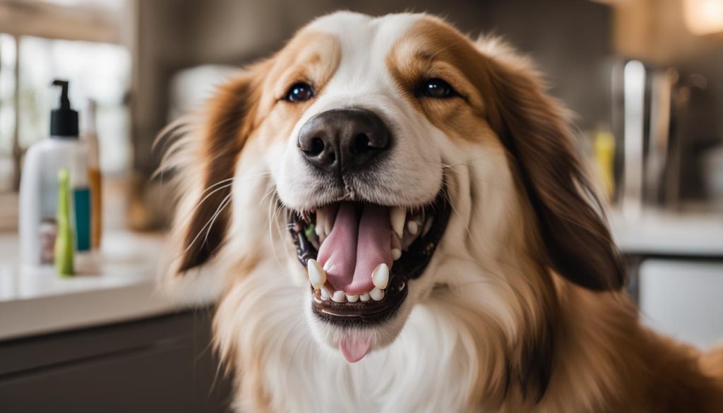 hygiène bucco-dentaire chien