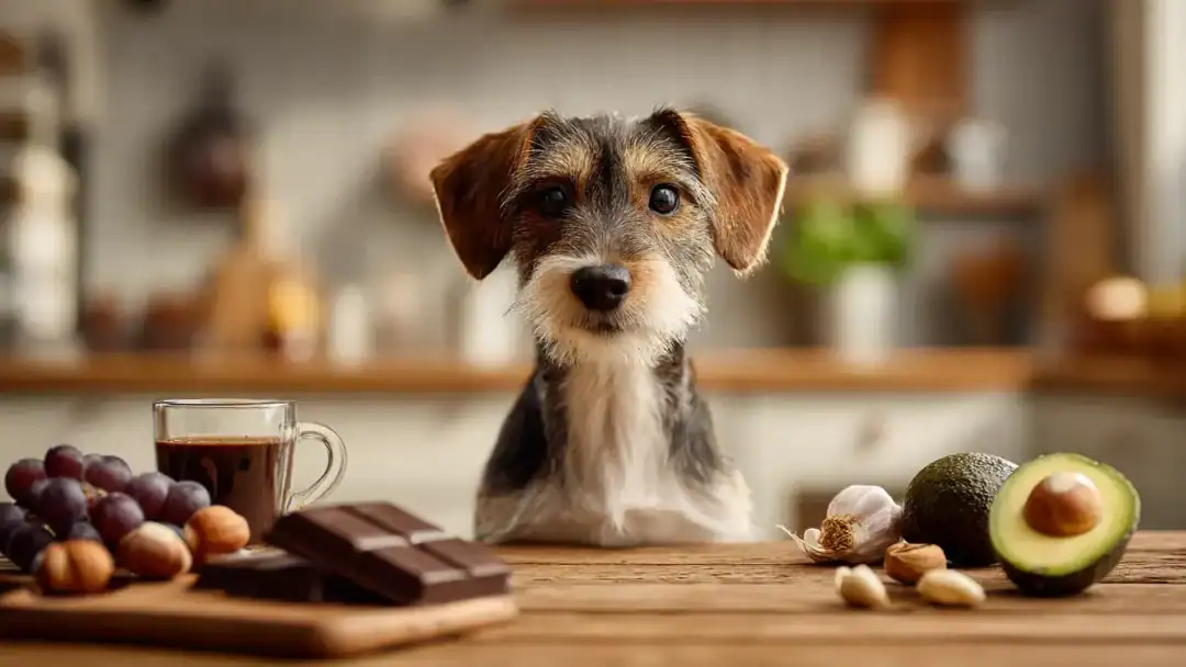 mure sauvage chien