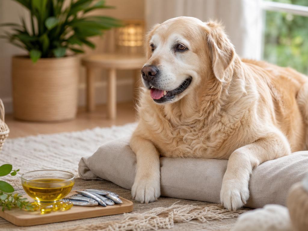 Complément alimentaire pour l'arthrose du chien