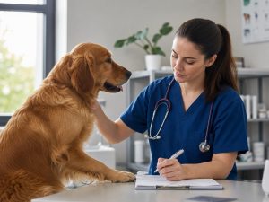 Ce que le vétérinaire note pendant la visite de votre chien